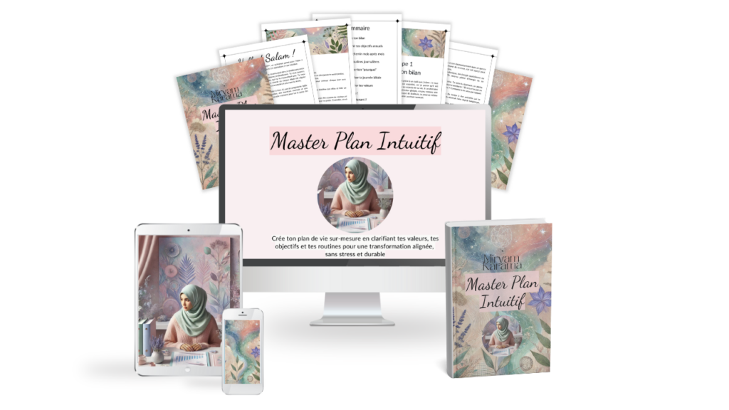 Master Plan Intuitif WorkbookCrée ton plan de vie sur-mesure en clarifiant tes valeurs, tes objectifs et tes routines pour une transformation alignée, sans stress et durable