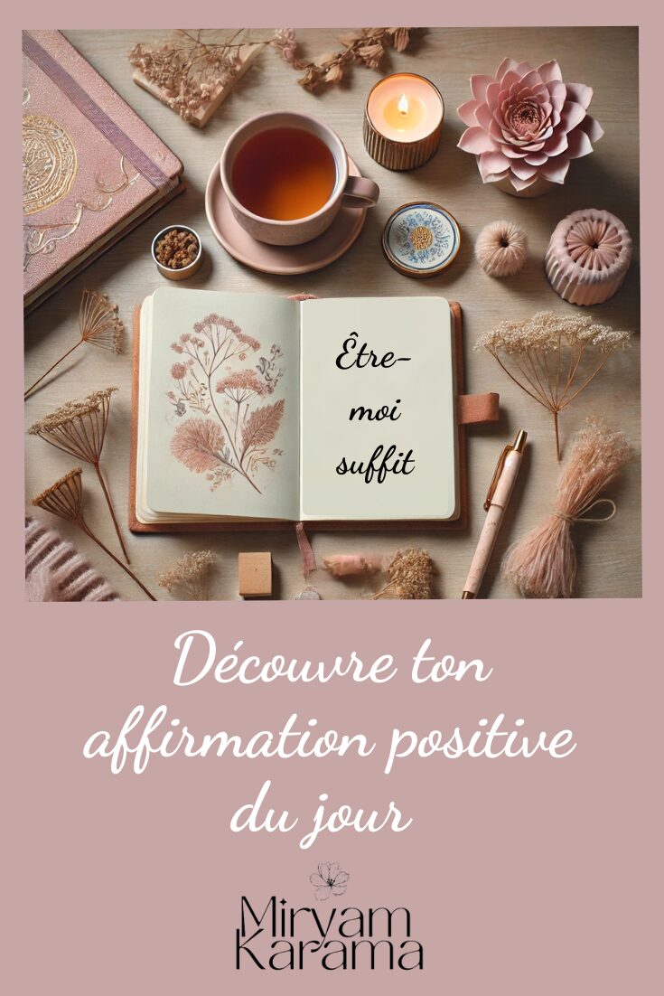 Découvre ton affirmation positive du jour