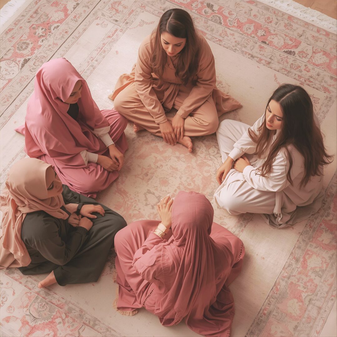 Cercle de partage de femmes