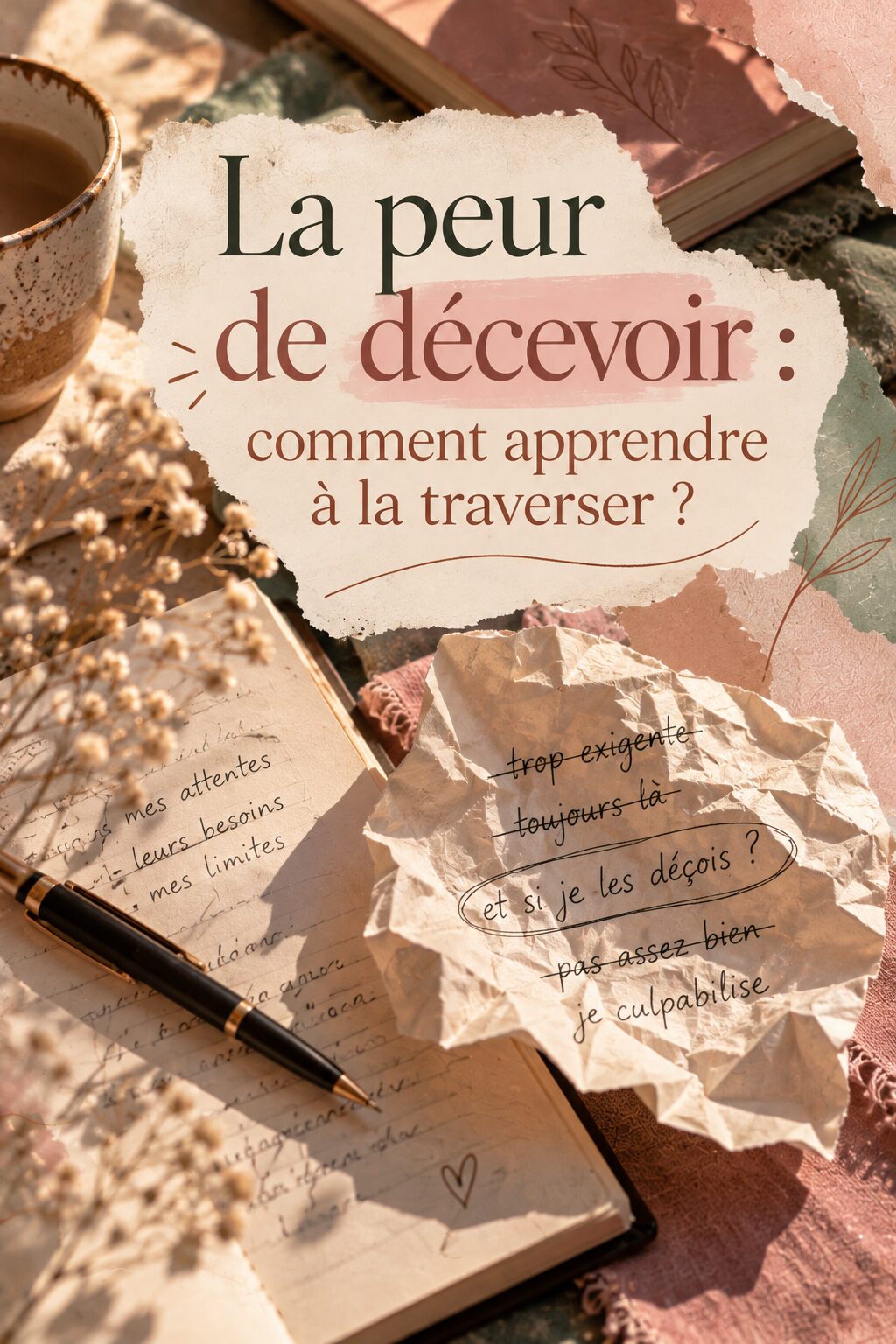 La peur de décevoir : comment apprendre à la traverser ?