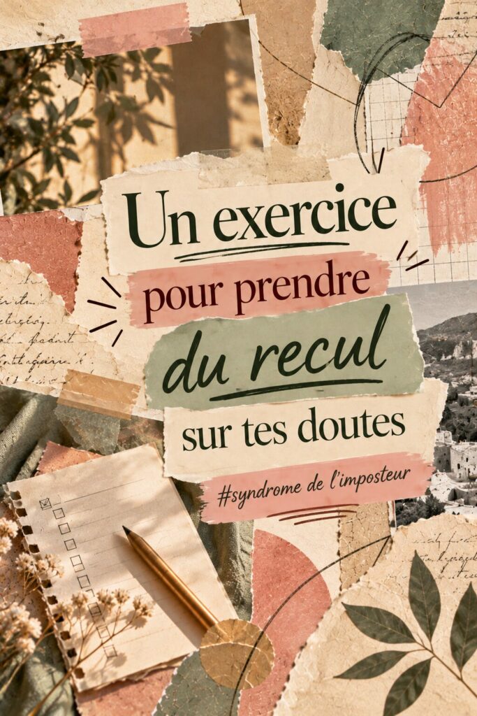 Un exercice pour prendre du recul sur tes doutes syndrome de l imposteur